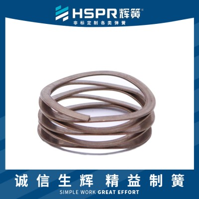 流量阀波形弹簧双层波型弹簧泄压阀波形弹簧辉簧弹簧厂家定制